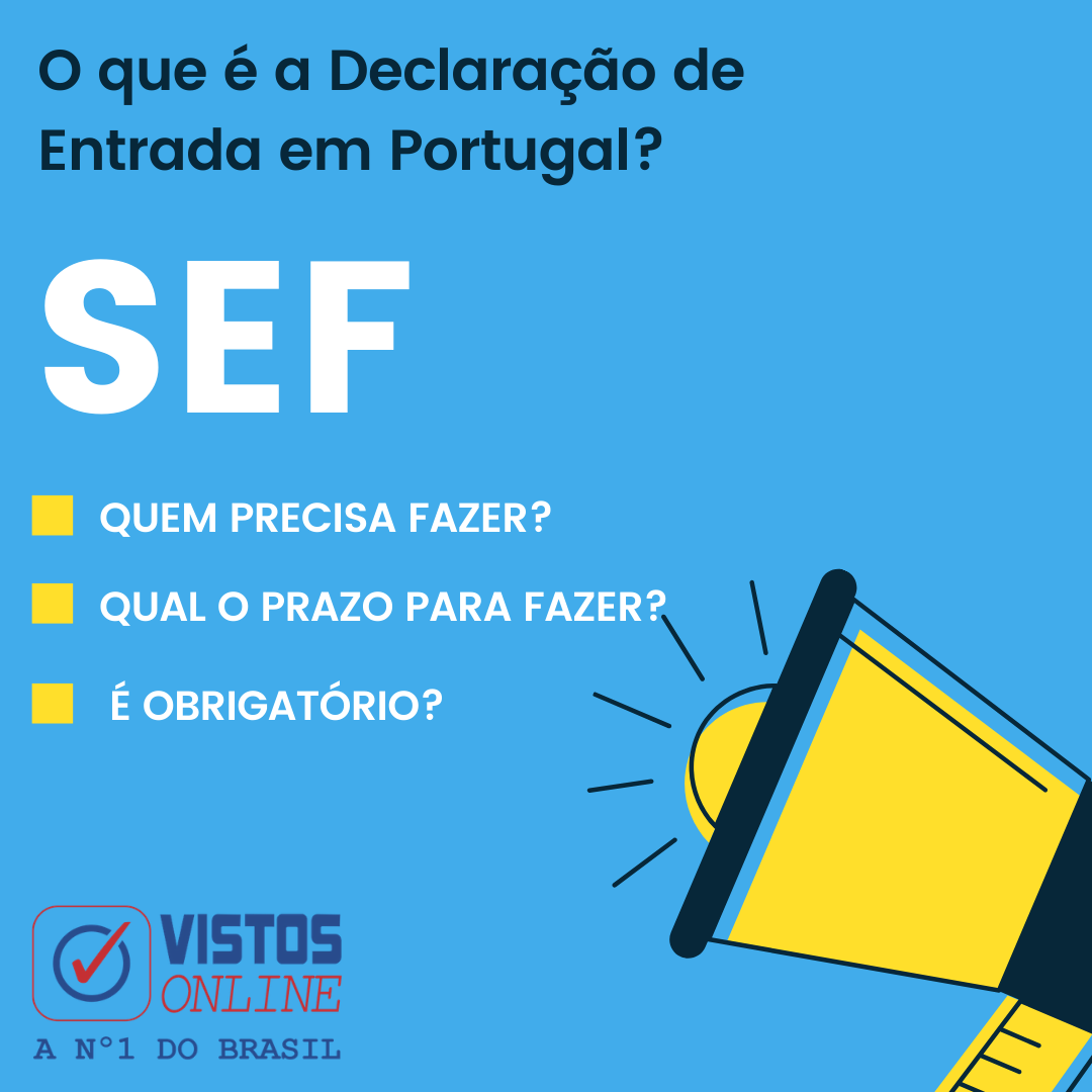 SEF - Autorização de entrada para Portugal