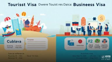 Descubra as Diferenças entre Visto de Turismo e Visto de Negócios para sua viagem!