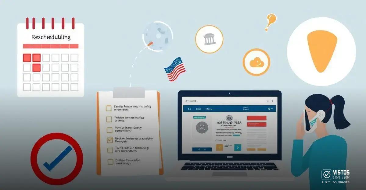 Conclusões e dicas para reagendar visto americano