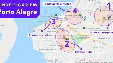 onde ficar hospedado em Porto Alegre