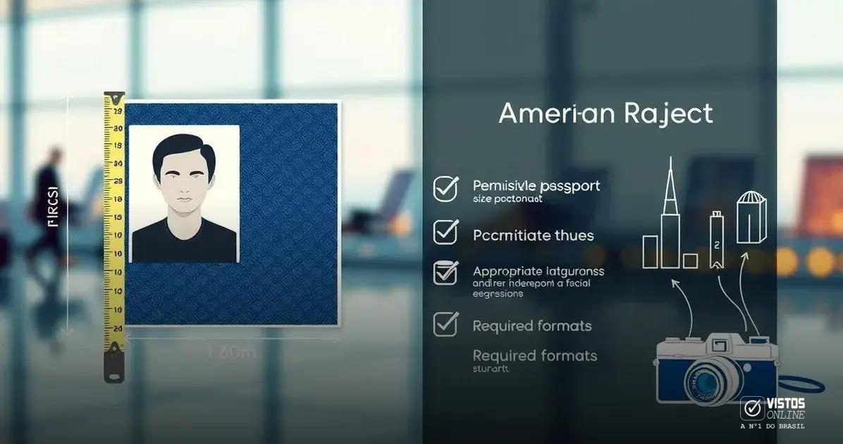Foto para o Visto Americano